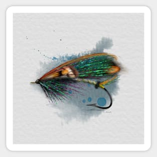 Jeney Green Peacock Freestyle Sticker